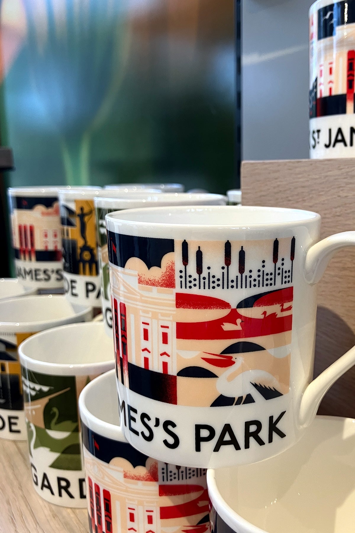 St James's Park Vintage Print Mug