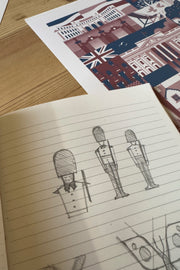 St James's Park Print by Jack Oldfield | Design Sketch