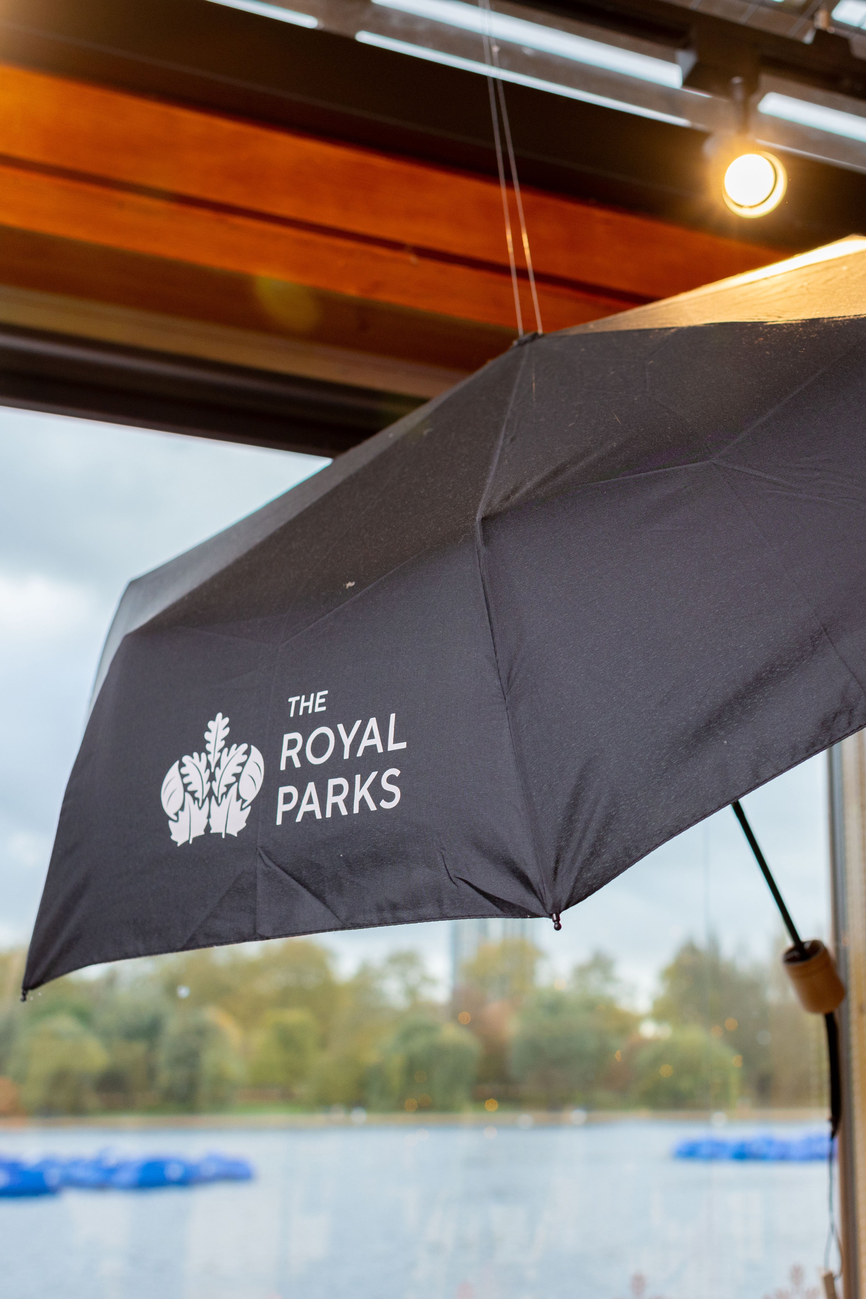 The Royal Parks Black Umbrella