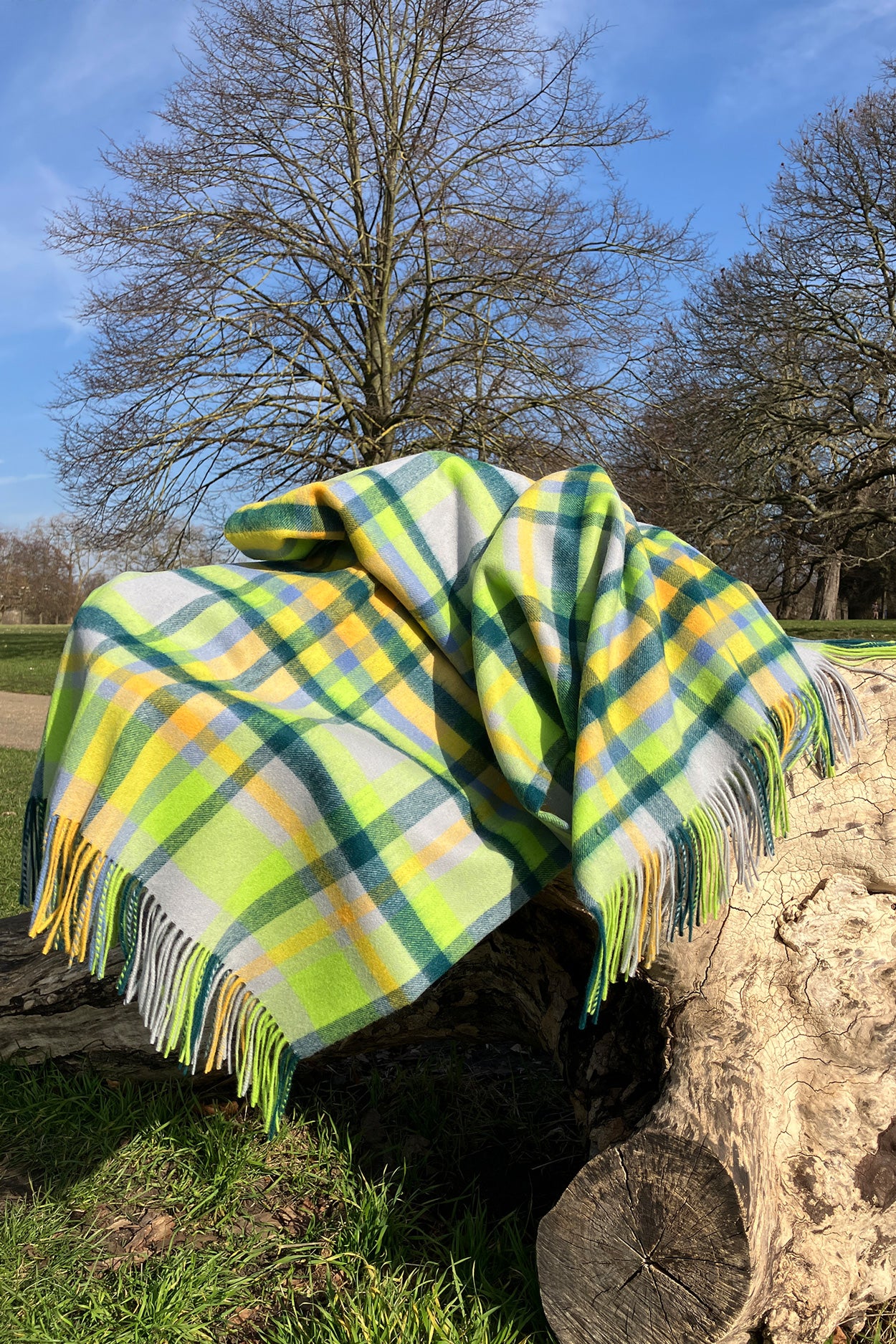 Tweedmill  Citrus Lambswool Throw