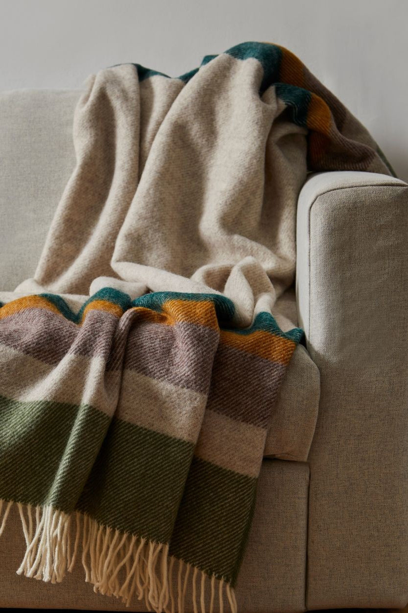Tweedmill Alaska Earth Wool Throw